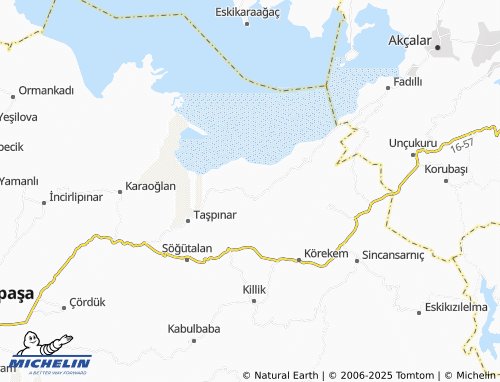 Mappa MICHELIN Onaç - ViaMichelin