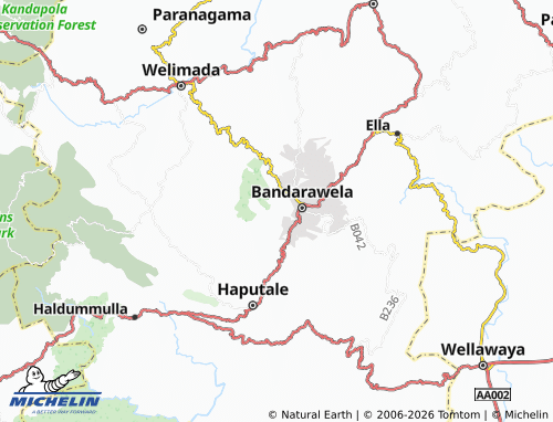 Mapa MICHELIN Ranjallawa - ViaMichelin