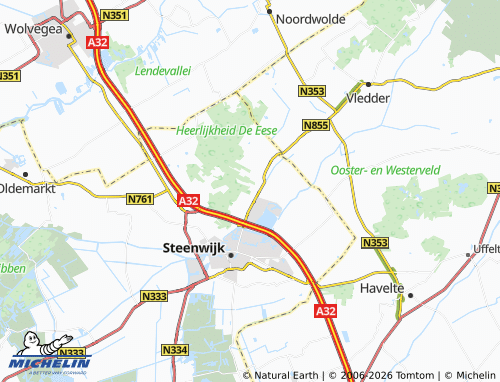 Kaart MICHELIN De Bult - ViaMichelin