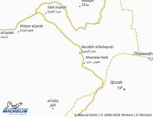 MICHELIN-Landkarte Harf al-Marwah - ViaMichelin