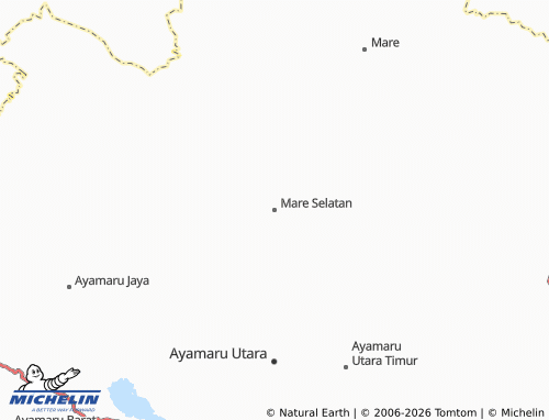 Mapa MICHELIN Mare Selatan - ViaMichelin