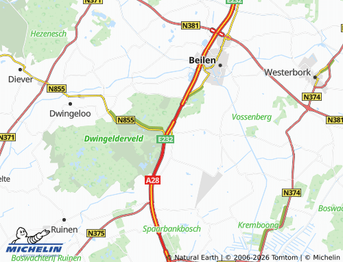 Carte MICHELIN Spier - ViaMichelin