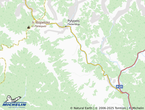 MICHELIN Bukovets map - ViaMichelin