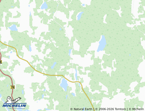 MICHELIN Paljakka map - ViaMichelin