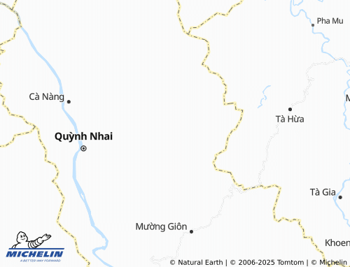 MICHELIN Chiềng Khay map - ViaMichelin