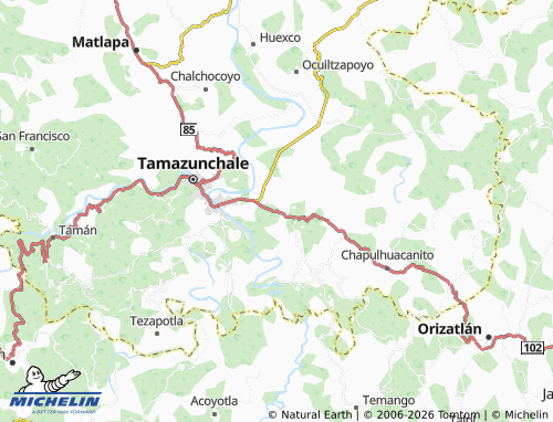 MICHELIN El Ranchito map - ViaMichelin
