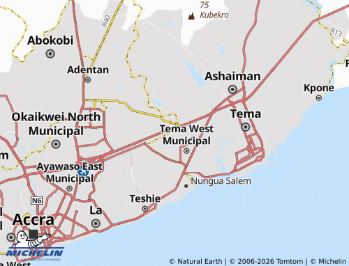 Mappa MICHELIN Kwedonu - ViaMichelin