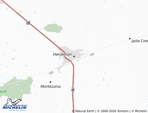 Mappa MICHELIN Henderson - ViaMichelin