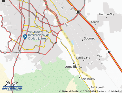 Mapa MICHELIN Águilas de Zaragoza Etapa 1 - ViaMichelin