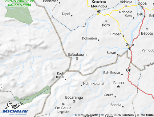 Carte MICHELIN Monts de Lam - ViaMichelin