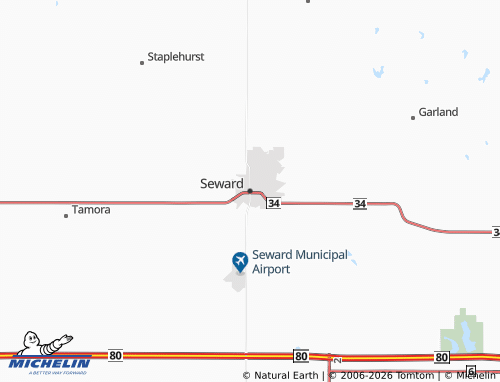 Mappa MICHELIN Seward - ViaMichelin