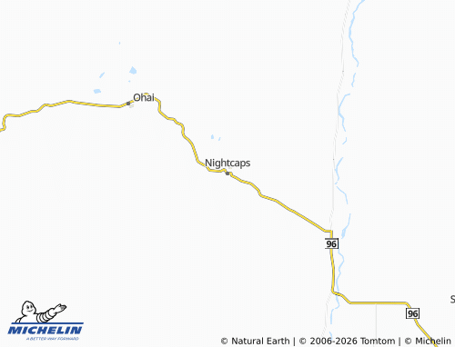 Mapa MICHELIN Nightcaps - ViaMichelin