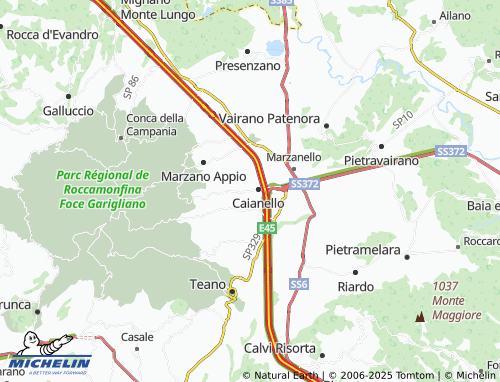 MICHELIN-Landkarte Santa Lucia - ViaMichelin