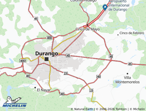 MICHELIN-Landkarte Terrenos Municipales - ViaMichelin