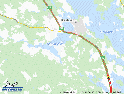 MICHELIN Haapimaa map - ViaMichelin