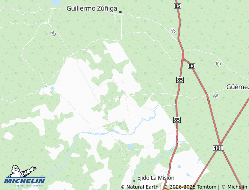 MICHELIN Estación Carboneros map - ViaMichelin