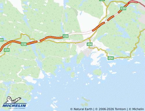 Carte MICHELIN Ausviga - ViaMichelin