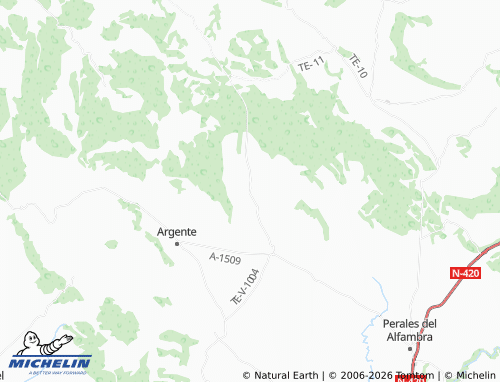 Mapa MICHELIN Lidón - ViaMichelin