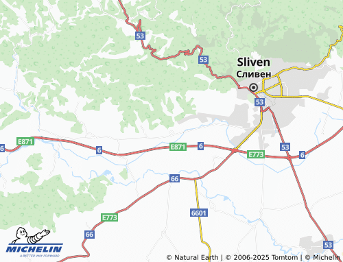 MICHELIN Chintulovo map - ViaMichelin