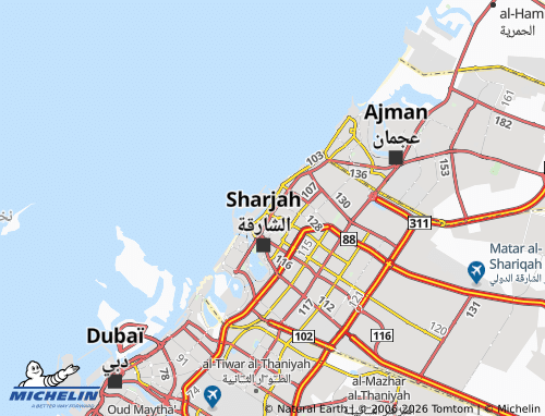 Carte MICHELIN al-Majarrah - ViaMichelin