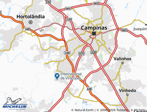 Mapa MICHELIN Jardim Capivari - ViaMichelin