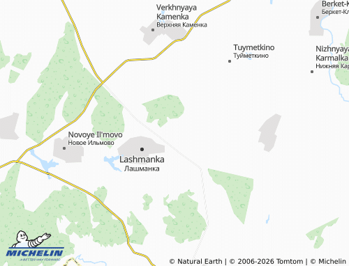 MICHELIN-Landkarte Amirovo - ViaMichelin