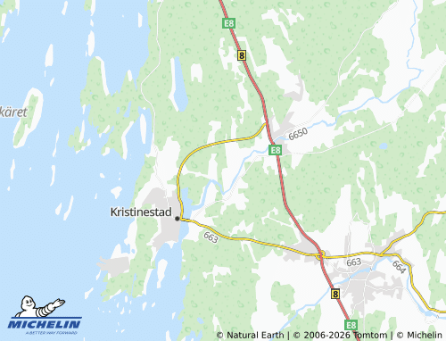 MICHELIN Lerviken map - ViaMichelin