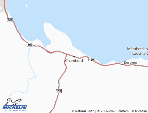 Mappa MICHELIN Chambord - ViaMichelin