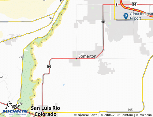 Mappa MICHELIN Somerton - ViaMichelin