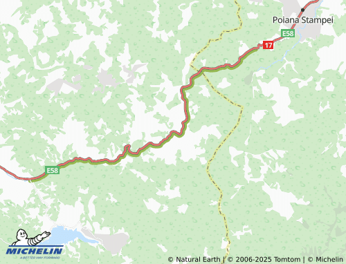 MICHELIN-Landkarte Piatra Fântânele - ViaMichelin