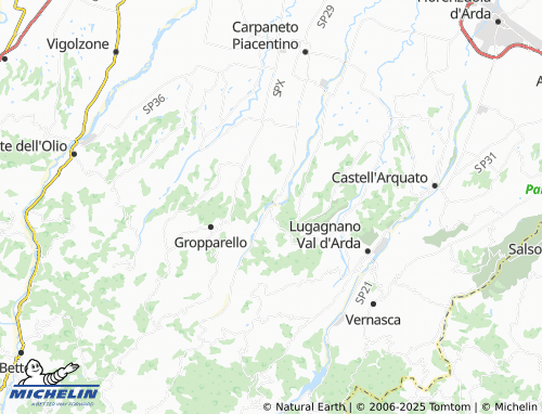 MICHELIN Le Baracche map - ViaMichelin