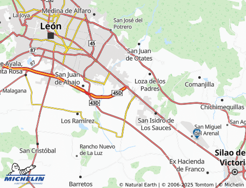 Mapa MICHELIN Las Arboledas - ViaMichelin