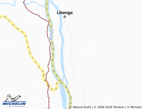 MICHELIN Lebo map - ViaMichelin