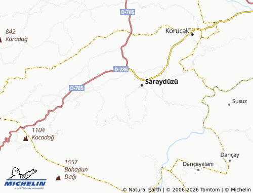 Mappa MICHELIN Tepeköy - ViaMichelin