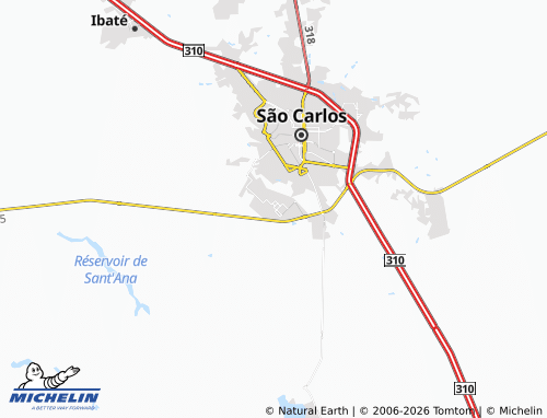 Mapa MICHELIN Cidade Aracy - ViaMichelin