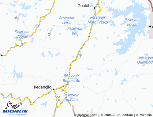 MICHELIN-Landkarte Água Verde - ViaMichelin