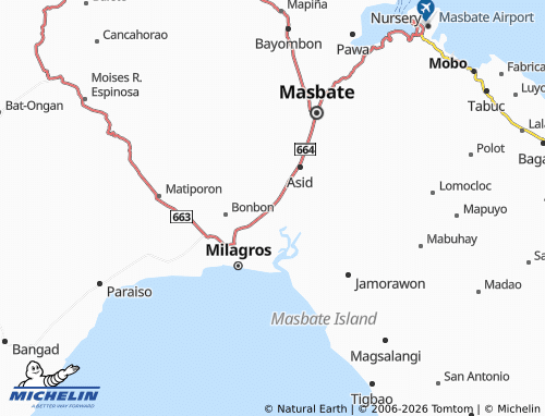 Mappa MICHELIN Cayabon - ViaMichelin