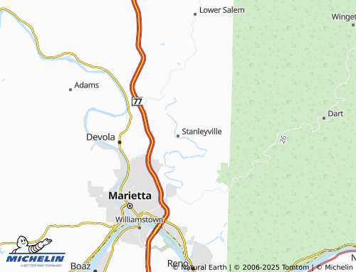 MICHELIN Stanleyville map - ViaMichelin