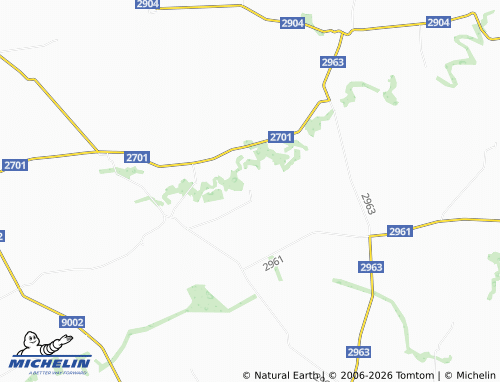 MICHELIN Sredina map - ViaMichelin