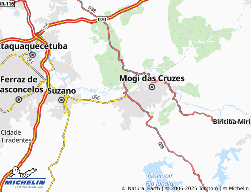 MICHELIN Vila Socorro Velho map - ViaMichelin