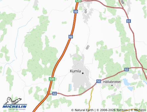 Mapa MICHELIN Hagaby - ViaMichelin