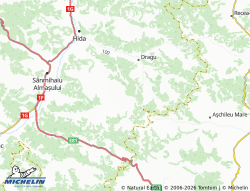 Mappa MICHELIN Ugruțiu - ViaMichelin