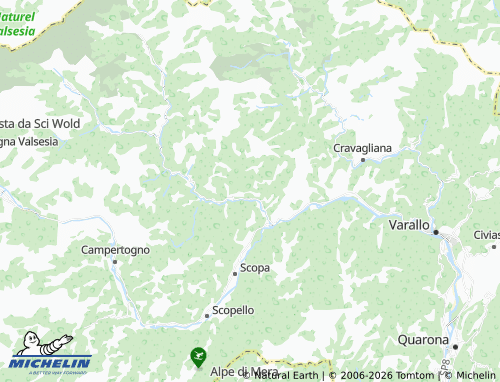 Mapa MICHELIN Rossa - ViaMichelin