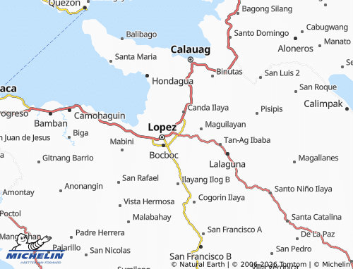 Mappa MICHELIN Danlagan - ViaMichelin