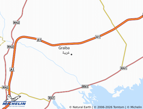 Mappa MICHELIN Ghareebah - ViaMichelin