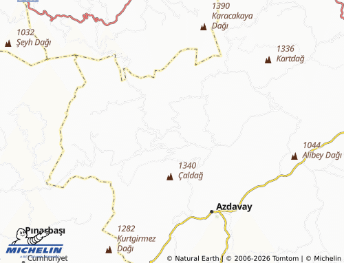MICHELIN Maksutköy map - ViaMichelin