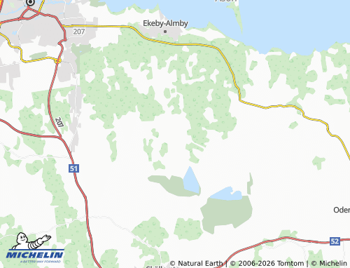 MICHELIN Hidingsta map - ViaMichelin