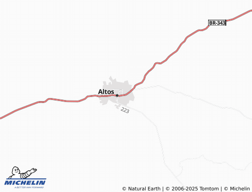 MICHELIN São Luis map - ViaMichelin