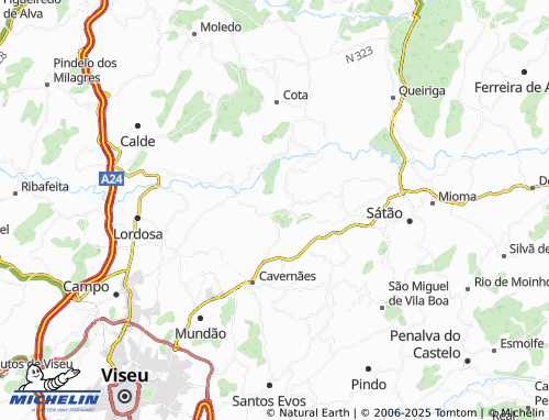 MICHELIN Canidelo map - ViaMichelin