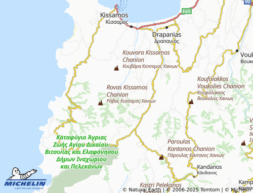 MICHELIN Kioliana map - ViaMichelin